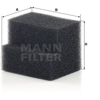 輸入車用フィルター、クランクケースエア抜きフィルター MANN-FILTER