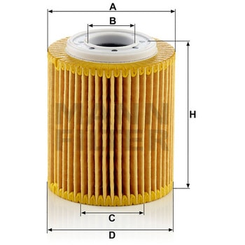輸入車用オイルフィルター MANN-FILTER