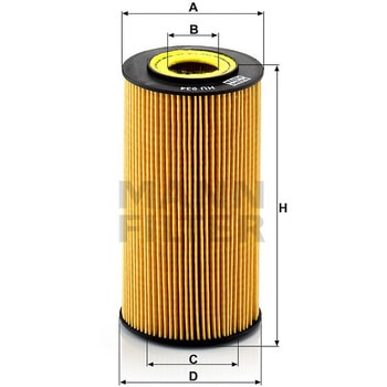 輸入車用オイルフィルター MANN-FILTER