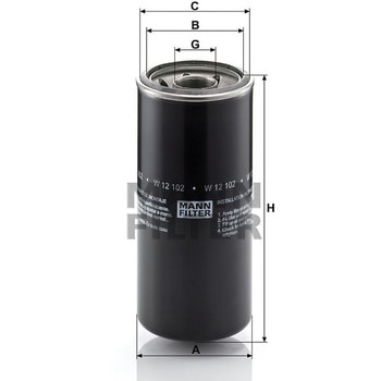 輸入車用オイルフィルター MANN-FILTER