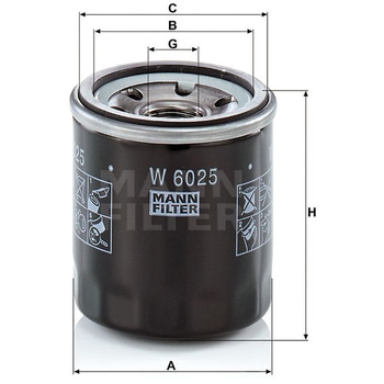 輸入車用オイルフィルター MANN-FILTER