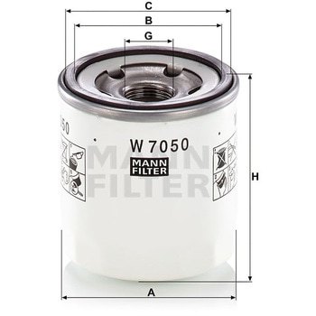 輸入車用オイルフィルター MANN-FILTER