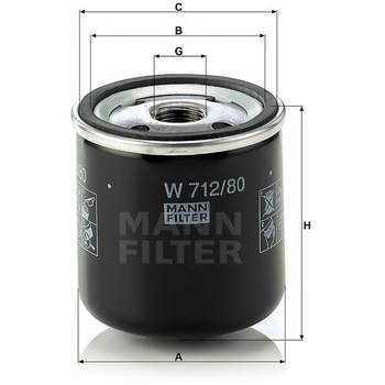 輸入車用オイルフィルター MANN-FILTER