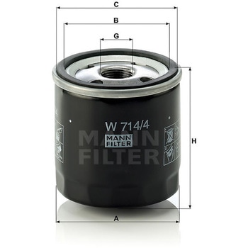 輸入車用オイルフィルター MANN-FILTER