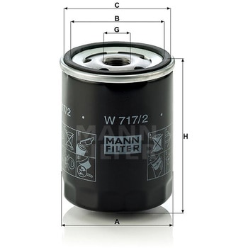 輸入車用オイルフィルター MANN-FILTER