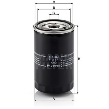 輸入車用オイルフィルター MANN-FILTER