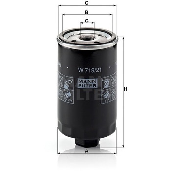 輸入車用オイルフィルター MANN-FILTER