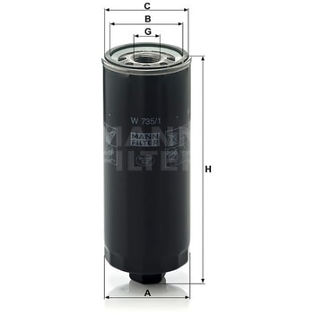 輸入車用オイルフィルター MANN-FILTER