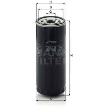 輸入車用オイルフィルター MANN-FILTER