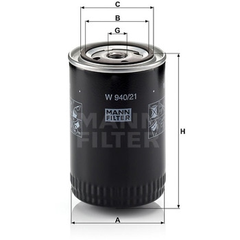 輸入車用オイルフィルター MANN-FILTER