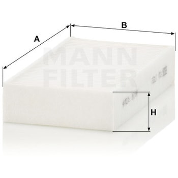 輸入車用キャビンフィルター MANN-FILTER