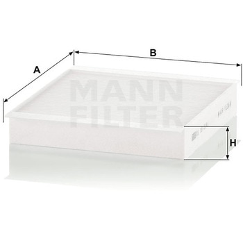 輸入車用キャビンフィルター MANN-FILTER