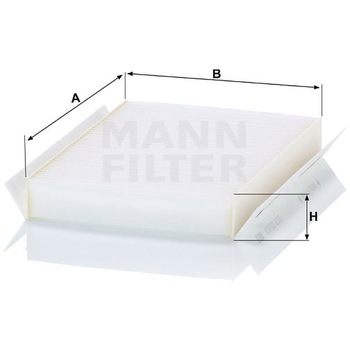 輸入車用キャビンフィルター MANN-FILTER