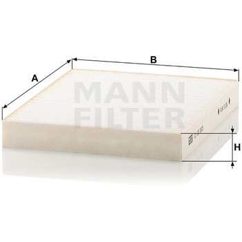 輸入車用キャビンフィルター MANN-FILTER