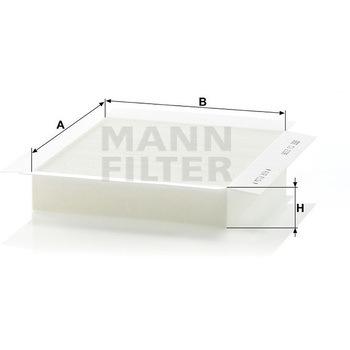 輸入車用キャビンフィルター MANN-FILTER