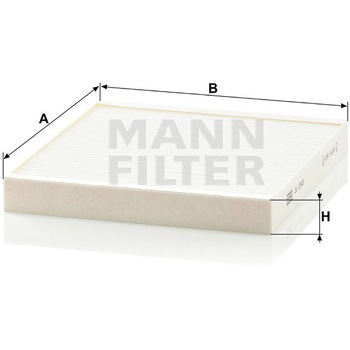 輸入車用キャビンフィルター MANN-FILTER
