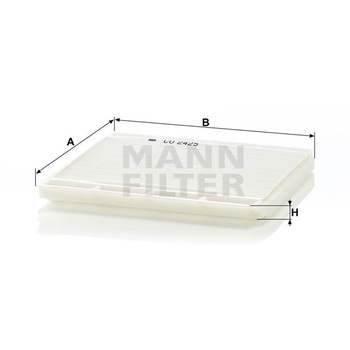 輸入車用キャビンフィルター MANN-FILTER