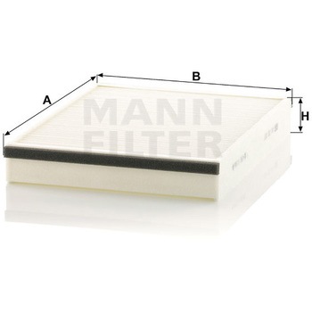 輸入車用キャビンフィルター MANN-FILTER