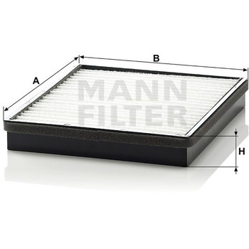輸入車用キャビンフィルター MANN-FILTER