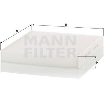 輸入車用キャビンフィルター MANN-FILTER