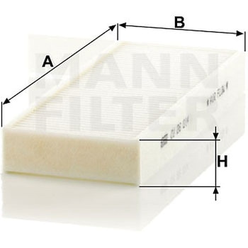 輸入車用キャビンフィルター MANN-FILTER