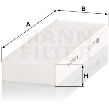 CU26025-2 輸入車用キャビンフィルター MANN-FILTER 31186026