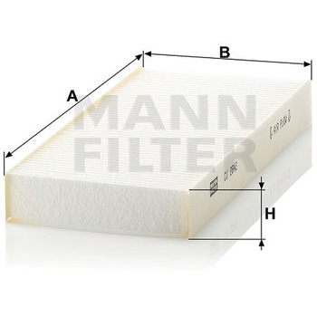 輸入車用キャビンフィルター MANN-FILTER