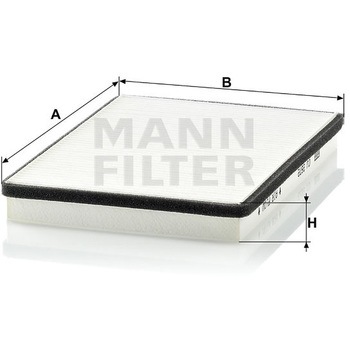 輸入車用キャビンフィルター MANN-FILTER