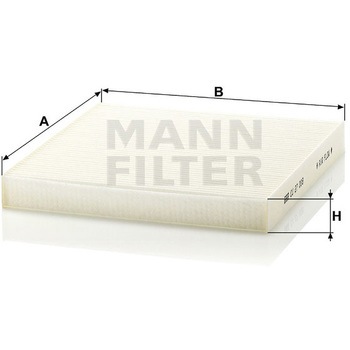 輸入車用キャビンフィルター MANN-FILTER