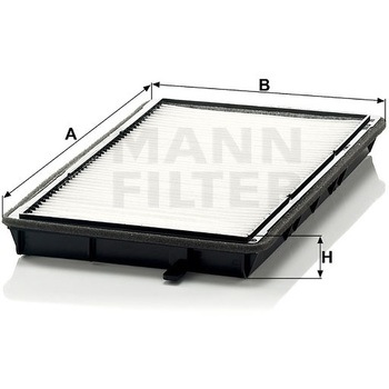 輸入車用キャビンフィルター MANN-FILTER
