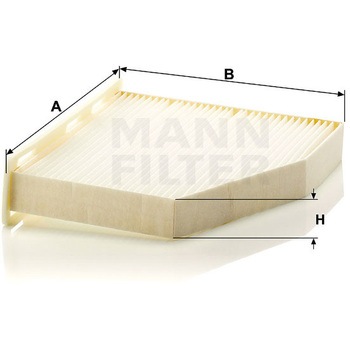 輸入車用キャビンフィルター MANN-FILTER