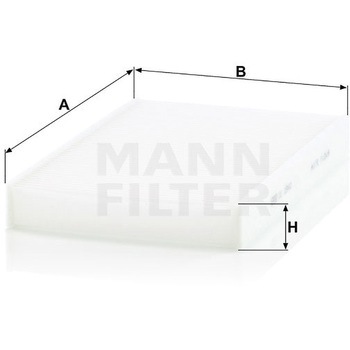 輸入車用キャビンフィルター MANN-FILTER