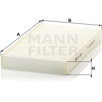 輸入車用キャビンフィルター MANN-FILTER