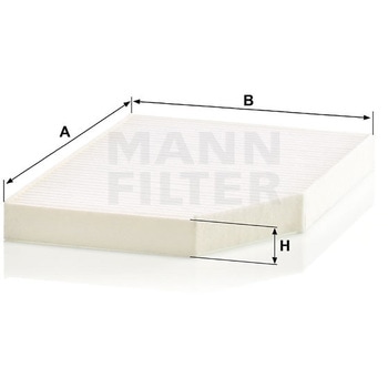 輸入車用キャビンフィルター MANN-FILTER