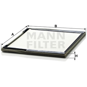 輸入車用キャビンフィルター MANN-FILTER