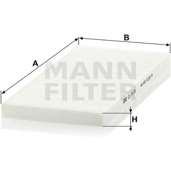 輸入車用キャビンフィルター MANN-FILTER