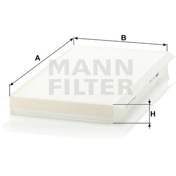 輸入車用キャビンフィルター MANN-FILTER