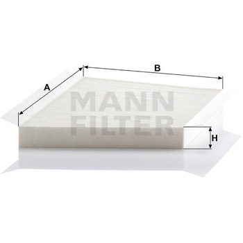 輸入車用キャビンフィルター MANN-FILTER