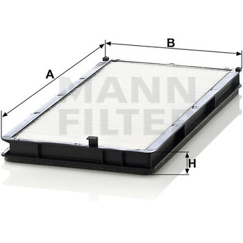 輸入車用キャビンフィルター MANN-FILTER
