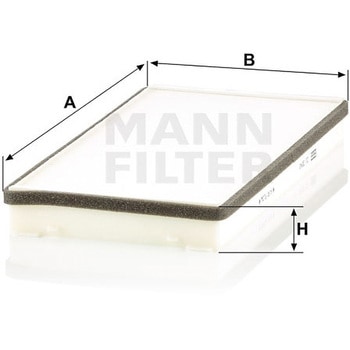 輸入車用キャビンフィルター MANN-FILTER