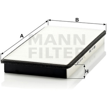 輸入車用キャビンフィルター MANN-FILTER