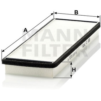 輸入車用キャビンフィルター MANN-FILTER