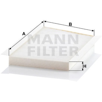 輸入車用キャビンフィルター MANN-FILTER