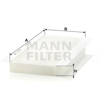 輸入車用キャビンフィルター MANN-FILTER