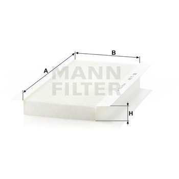 輸入車用キャビンフィルター MANN-FILTER
