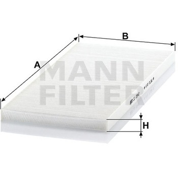 輸入車用キャビンフィルター MANN-FILTER