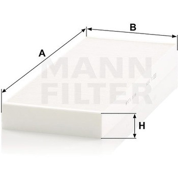 輸入車用キャビンフィルター MANN-FILTER