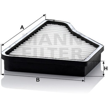 輸入車用キャビンフィルター MANN-FILTER