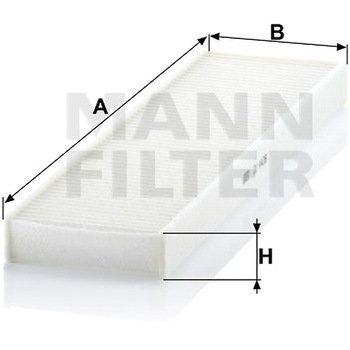 輸入車用キャビンフィルター MANN-FILTER