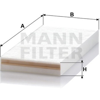 輸入車用キャビンフィルター MANN-FILTER